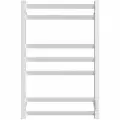 Полотенцесушитель электрический Двин (Dveen) U plaza neo 80x50 см, без полки, К диммер, квадрат белый