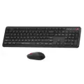 Клавиатура и мышка беспроводная MIIIW Wireless Quiet Keyboard and Mouse Combo Gen 3 MW24PB03 (Русские буквы) Black