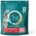Purina 750 г сухой корм для стерилизованных кошек и кастрированных котов, с высоким содержанием лосося и пшеницей 5 шт