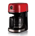 Кофеварка капельная ARIETE Moderna 1396, до 15 чашек, с дисплеем, красный (00M139600AR0)