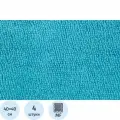 Салфетки хозяйственные из микрофибры универс 180г/м2 40х40см 4шт/уп