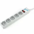Сетевой фильтр 3м 5роз серый Power Cube SPG-B-10