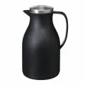 Термокувшин со стеклянной колбой 1,5 л с ручкой черный 1500 мл Keep Heat