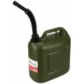 Канистра-тара пластиковая усиленная REXANT для ГСМ и технических жидкостей с насадкой/трубкой, объем 10 л