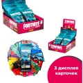 Карточки для коллекционирования Panini Fortnite: Reloaded 3 бокса, 780 карточек