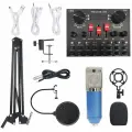 Многофункциональная звуковая карта для живых выступлений BM800 Микрофонный