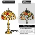Настольная лампа тиффани 30 CM абажур РетроA Р375D