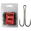 Крючки для рыбалки Saikyo двойные Long Shank KH-11040 BN № 8 ( упк. по 100шт.)