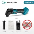 Yofidra Бесщёточный Реноватор 18В для Аккумулятора Makita, Blue-1 Accessory