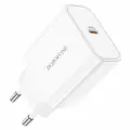 Сетевое зарядное устройство BOROFONE BA57A Easy Speed 1xUSB-C, 3.0A, 20W, белый