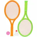 Теннис пляжный в наборе BT-126-1: 2 ракетки 48*22.5 см, шарик, волан