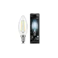 Лампа Gauss Filament Свеча 5W 450lm 4100К Е14 LED 103801205 (5 шт)