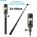 Высокопрочная селфи-палка из алюминиевого сплава Telesin GoPro 12 / Action 3 / Insta360