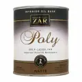 Бесцветный полиуретановый лак для внутренних работ ZAR Interior Oil Base Poly 946 мл Матовый 33912