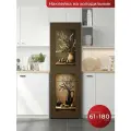 Самоклеящаяся пленка на холодильник. Интерьерная наклейка для мебели.