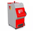 Котлы на твердом топливе Ермак Stoker Pro 25-Э, 25 квт, регулируемый вектор тяги