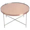 Стол Josen, d64,4 см, розовый/медный