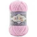 Пряжа для вязания ALIZE 'Velluto', 100г, 68м (100% микрополиэстер) (31 детский розовый), 5 мотков