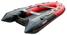 Лодка моторно-гребная HUNTERBOAT Хантер 420 про, надувная, красный