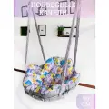 Кресло качели кокон 90х90х10см садовые качели