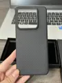 Кевларовый чехол Xiaomi 14, чехол из углеродного волокна, Ультратонкий защитный чехол из настоящего углеродного волокна для Xiaomi 14