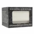 Коробочка CARD-PRO Commander-Box для карт MTG, Pokemon, белый серый