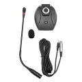 Gooseneck Condenser Microphone XLR Connector Desktop for Lectures Conferences Video Meetings