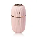 Увлажнитель воздуха ультразвуковой, Аромадиффузор с подсветкой, Увлажнитель воздуха ночник для дома, 300 мл, Розовый