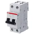Авт. выкл 2п 0.5A хар C 6кА ABB S202 2CDS252001R0984