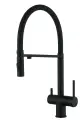 Смеситель для кухни под фильтр на магните Grocenberg GB4096BL Чёрный матовый (Kerox Венгрия)