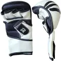 Перчатки для ММА Rage fight gear бело-черный XL