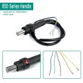 Ручка термофена QUICK 850A 990A 861DW 858D 2008 857DW+ 706DW+ 850D 850A+ Aire Caliente Pistola Паяльная станция Accesorios, For 850D 850A, 220V