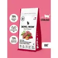 BOWL WOW Fresh Meat сухой корм для взрослых стерилизованных кошек с ягненком, курицей и клюквой - 8 кг