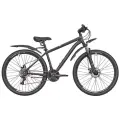Велосипед горный дисковый 27.5 рост 150-165см 21 скорость черный рама 16 велик взрослый переключатель SHIMANO скоростной 27,5 27 RUSH HOUR RX 705