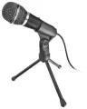Микрофон компьютерный Trust STARZZ, черный (кабель 2,5 м, разъём 3,5 мм), Trust