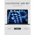 Ноутбук Apple MacBook Air 15 2024 M3 16/256GB Midnight MC9G4 ( Английская клавиатура)