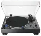 Виниловый проигрыватель Audio-Technica AT-LP140XP, поворотный тонарм, встроенный фонокорректор, черный