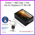 SZCLX сенсорный экран 3.5 дюйма для Raspberry Pi 4/3B+/3B, 3B ABS Case Fan