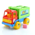 Сортер грузовик Забава для детей, развивающая игрушка, 6 фигур, пластик