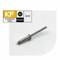 Заклепка вытяжная Нержавеющая с потайным бортиком 5X12 ISO 15984 А2 20 шт.