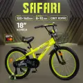 Велосипед детский двухколесный 18 Safari proff, неоновый
