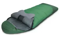 Спальный мешок ALEXIKA FORESTER зеленый, правый