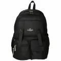 Рюкзак молодежный LOREX ERGONOMIC M17 TOTAL BLACK 43x29x15 см (LXBPM17-TB)