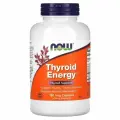Комплекс для щитовидной железы, Now Thyroid Energy, 180 растительных капсул, для обмена веществ
