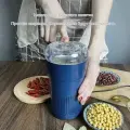 Электрическая мельница, для зерна, 2 скорости, нержавейка, синяя