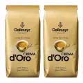 Набор кофе Dallmayr Crema D'oro, в зернах, средняя обжарка, 100 % арабика, 2 кг