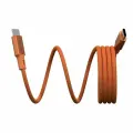 Кабель Magssory Link C, USB Type-C, магнитный, 1.2м, оранжевый
