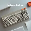 Механическая клавиатура Lofree Block, на 98 клавишах, с подсветкой, беспроводная