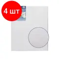 Комплект 4 шт, Холст на подрамнике Гамма Студия, 50*60см, 100% хлопок, 280г/м2, мелкое зерно