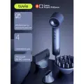 Фен c комплектом насадок TUVIO HD16EI07, кейс для хранения, приглушённый синий